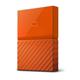 WD My Passport (4TB) USB 3.0 Portable Hard Drive (Orange) External Ref WDBYFT0040BOR-WESN