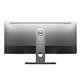 Dell UltraSharp U3417W (34 inch) WQHD 21:9 LED Backlit LCD Curved Monitor 1000:1 300cd/m2 3440x1440 5ms DisplayPort/Mini DisplayPort/HDMI Ref U3417W