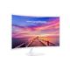 Samsung C32F391FWU (32 inch) Full HD VA Curved Monitor 3000:1 250cd/m2 1920x1080 4ms DisplayPort/HDMI (White) Ref LC32F391FWUXEN