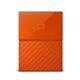 WD My Passport (4TB) USB 3.0 Portable Hard Drive (Orange) External Ref WDBYFT0040BOR-WESN