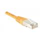 EXC (1m) Cat5e F/UTP RJ-45 Network Cable (Orange) Ref 847155