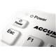 Accuratus AccuMed 540 USB Mini Sealed IP67 Antibacterial Medical Keyboard with Large High Resolution Touchpad (White)