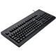 CHERRY G80-3000 Standard USB/PS2 PC Keyboard (Black) with Blue SWITCH Click Pressure Point UK