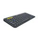 Logitech K380 Multi-Device Bluetooth Keyboard (Dark Grey) - US International