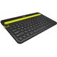 Logitech K480 Bluetooth Multi-Device Keyboard (Black) - Deutsch