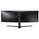 Samsung CJ89 (49 inch) Ultra Wide Curved LED Monitor 3000:1 3840x1080 5ms DisplayPort HDMI (Black)