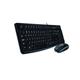 Logitech MK120 Desktop Wired Keyboard and Mouse Set - EER Layout