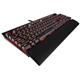 Corsair Gaming K70 RAPIDFIRE Mechanical Gaming Keyboard Backlit RED LED (Black) - Cherry MX