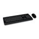 Microsoft Wireless Desktop 3050 Keyboard 128-bit Encryption and Blue Track Optical Mouse