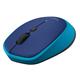 Logitech M335 Wireless Mouse (Blue)