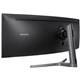 Samsung C49RG90 (49 inch) Curved Dual QHD QLED Monitor 3,000:1 600cd/m2 5120x1440 4ms DisplayPort HDMI (Black)