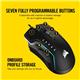 Corsair GLAIVE RGB PRO Gaming Mouse (Aluminum) EU