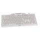 CHERRY KC 1000 SC Security Wired Qwerty Keyboard with Integrated Smart Card Terminal (Light Grey) UK
