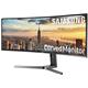 Samsung C43J890 (43 inch) Ultra Wide Curved LED Monitor 3000:1 3840x1200 5ms DisplayPort HDMI (Dark Grey)