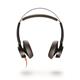 Plantronics Blackwire BW7225 Corded Boomless USB-A Stereo Headset with Active Noise Canceling (Black)