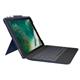 Logitech Slim Combo Keyboard Cover (Blue) for Apple iPad Pro 10.5 Tablets (UK)