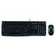 Logitech MK120 Desktop Wired Keyboard and Mouse Set - EER Layout