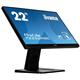 iiyama ProLite T2252MSC-1 (21.5 inch Multi-touch) LED Backlit LCD Monitor 1000:1 250cd/m2 (1920x1080) 7ms VGA/HDMI/DisplayPort (Black)