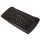 Accuratus 5010 USB Mini Keyboard with Trackball (Black)