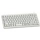 CHERRY Compact G84-4100 USB/PS/2 (86 Key) Keyboard with Combo Connector (Light Grey) - UK