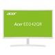 Acer ED242QRwi (24 inch) LED Backlit Curved Monitor 100M:1 250cd/m2 1920x1080 4ms HDMI (White)