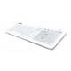 Accuratus AccuMed Glass All in One Wired/Wireless Clinical / Medical Touchpad Keyboard with Easy Clean Tempered Glass