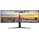 Samsung C43J890 (43 inch) Ultra Wide Curved LED Monitor 3000:1 3840x1200 5ms DisplayPort HDMI (Dark Grey)