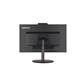 Lenovo ThinkVision T24v (23.8 inch) LED Backlit LCD Monitor 1000:1 250cd/m2 (1920x1080) 6ms VGA/HDMI/DisplayPort/USB (Black)