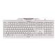 CHERRY KC 1000 SC Security Wired Qwerty Keyboard with Integrated Smart Card Terminal (Light Grey) UK