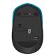 Logitech M335 Wireless Mouse (Blue)