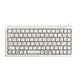 CHERRY Compact G84-4100 USB/PS/2 (86 Key) Keyboard with Combo Connector (Light Grey) - UK