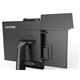 Lenovo ThinkCentre Tiny-in-One Gen3 (22 inch Multi-touch) LED Backlit LCD Monitor 1000:1 250cd/m2 (1920x1080) 14ms Webcam DisplayPort/USB (Black)