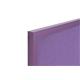 Bi-Office Purple Fabric Notice Board, Purple 22 MDF Frame, 60 x 45 cm
