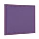 Bi-Office Purple Fabric Notice Board, Purple 22 MDF Frame, 60 x 45 cm