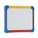 Bi-Office Laptop Board Schoolmate, Double Sided Plain/Gridded Magnetic, 4 colors Plastic Frame, A3 [pack of 5]