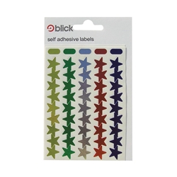 Blick Metallic Stars 14mm Assorted 90 Per Bag (Pack of 1800) RS026150