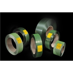 Polyester Green Strap 16-4M100GP 15.5mmx2000m 0.6mm 401kg Break Card Core