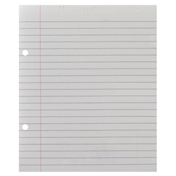 Rhino File Paper Punched 2 Hole 8mm Ruled Margin 205x165mm Pack of 500 LL03043 3P