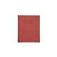 Rhino Project Book Top Blank Bottom 12mm Ruled 205x165mm Red 32 Page Pack of 100 PW02568 3P