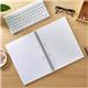 Rhino Spiral Bound Refill Pad 8mm Ruled Margin SideBound A4 80 Leaves Pack of 6 S4S8 3P