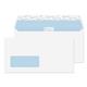 Blake Premium Office Ultra White Wove Window Superseal Wallet 110x220mm 120G PK25 Code 32213W 3P