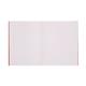 Rhino Exercise Book 8mm Ruled 80 Pages 9x7 Red (Pack of 100) VC46631