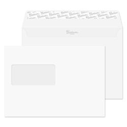 Blake Premium Business Ice White Wove Window Superseal Wallet 162x229mm 120G PK500 Code 31708 3P