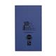Notebook 8mm Ruled 205x115mm Dark Blue 80 Page Pack of 100 NB02217 3P