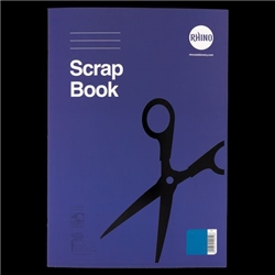 Rhino Scrap Book 330x235mm Assorted 36 Page Pack of 6 SB6 3P