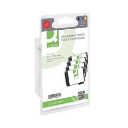 Q-Connect Epson 29XL Black and Tri-Colour Multipack Strawberry T299640-COMP