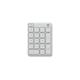 Microsoft Number Pad numeric keypad Universal Bluetooth White