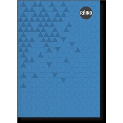 Rhino Casebound Book 8mm Ruled A5 Blue 160 Page Pack of 5 RCBA5B 3P