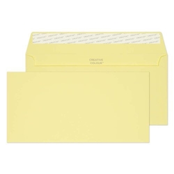 Blake Creative Colour Lemon Yellow Superseal Wallet 114x229mm 120Gm2 Pack 500 Code 216 3P
