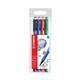 Stabilo PointMax Nylon Sign Pens Assorted (Pack of 4) 488/4